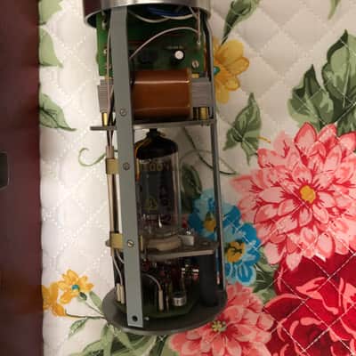 Skipper Wise's Blue U47 Microphone with EF86 Tube, Telefunken Body, Flight Case, PSU (U-47, U 47) image 11