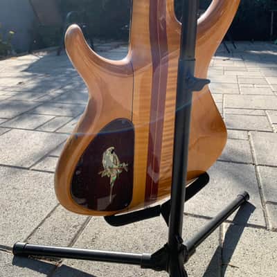 Tobias Signature 5 String CUSTOM (mid-90's) Woods and Mother of Pearl image 12