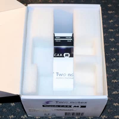 Two Notes Torpedo C.A.B. M Speaker Simulator / Amp DI 2019 - White image 3