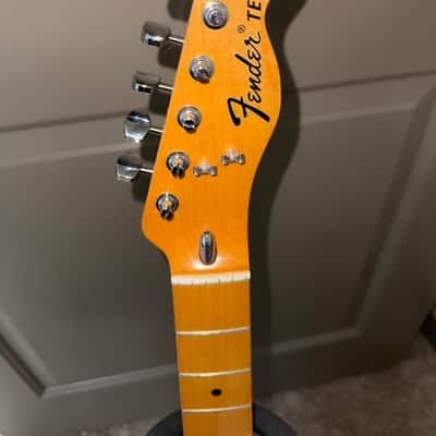 Fender Vintera '70s Telecaster Custom with Maple Fretboard 2019 - 2023 - Black image 3