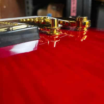 LP-Style Electric Guitar – Flamed Maple Top – Gold Hardware image 14