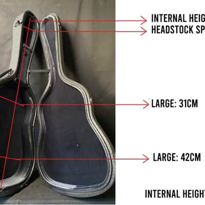 Acoustic Guitar Hard Case for Dreadnought models image 8