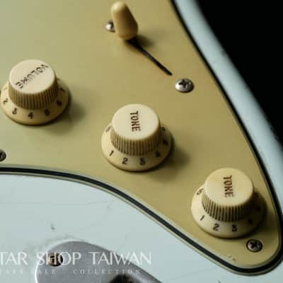 Fender Custom Shop John Cruz 1959 Hardtail Stratocaster Heavy Relic-Sonic Blue image 10