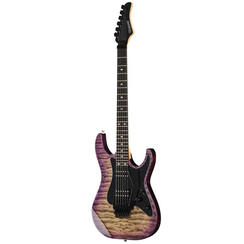 Kramer Volante Quilt HHFR Electric Guitar - Ultraviolet Burst image 1