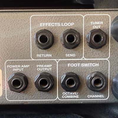 Ampeg B5R Bass Dual-Channel Amp Head +OCTAVE/DIST w Flight Case 1 OWNER USA Made image 16
