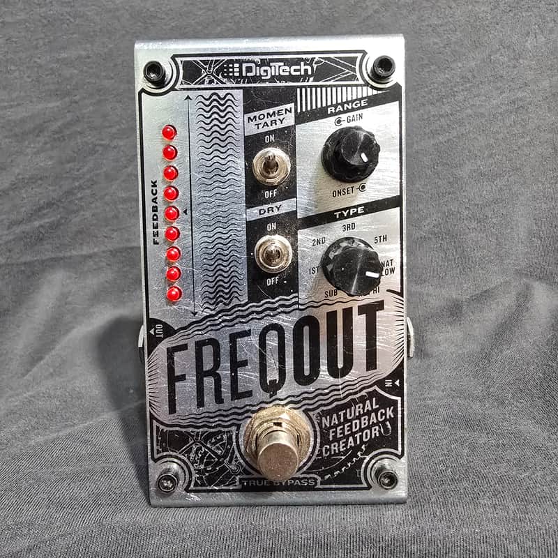 DigiTech FreqOut Natural Feedback Creator 2010s - Silver/Black image 1
