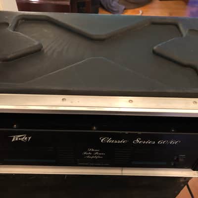 Peavey classic stereo tube power amp 60/60c 1990's ? - black image 3