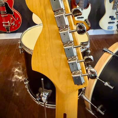 Fender JV Modified '60s Stratocaster MIJ 2022 - Olympic White w/ Tweed HSC image 8