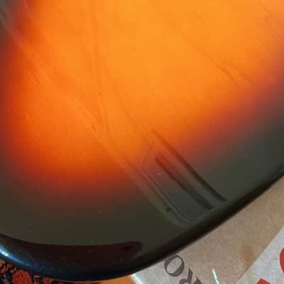 Fender Standard MIM Jazz Bass Body - 2002 - 3 Color Sunburst image 8