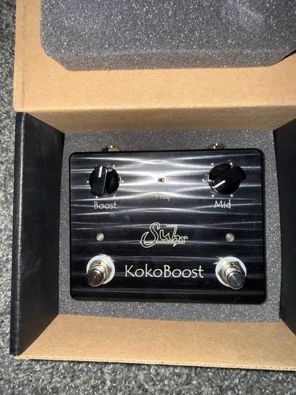 Suhr Koko Boost 2010s - Black image 1