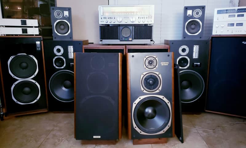 Onkyo SC-1500 Vintage Floor Speakers (aka Monitor 2000x) Very Rare Original Vintage - See Demo 🎶 image 1