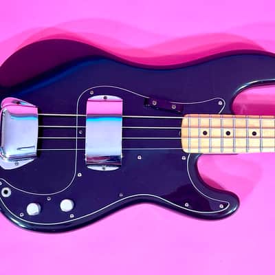 Fender Precision Bass 1979 1981 - Black 100% original clean! image 1
