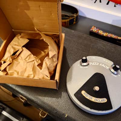 Dallas Arbiter Fuzz Face AC128 Reissue Silver image 1