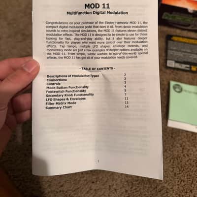 Electro-Harmonix Mod 11 Modulator image 5
