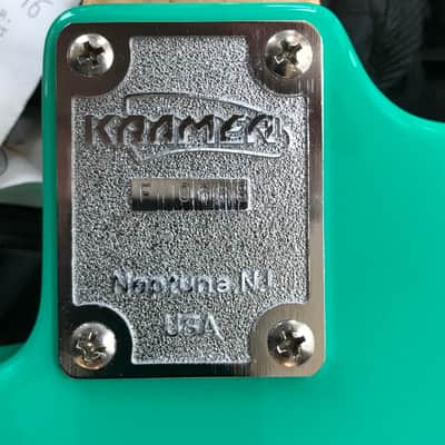 Kramer Elliot Easton E.E pro1 1987 Sea foam Green image 4