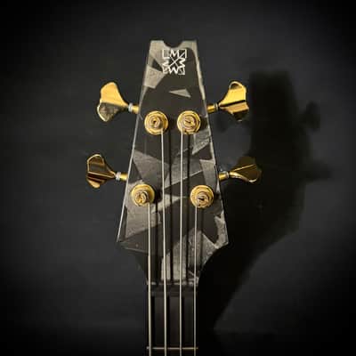 Used Modulus Quantum Four 2006 4-string Bass - Trans Amber image 3