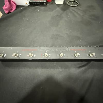 Voodoo Lab PX-8 True Bypass Pedalboard Effect Switcher 2010s - Black image 2
