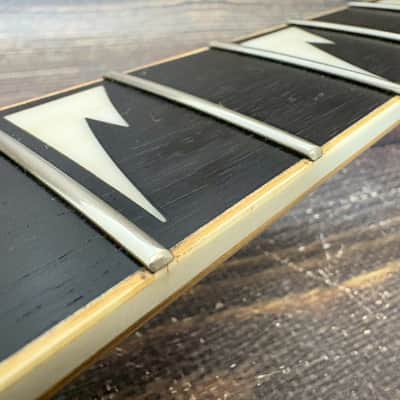 2011 Ibanez RG350EXZ Wizard III Neck Sharktooth Inlays Black imagen 6