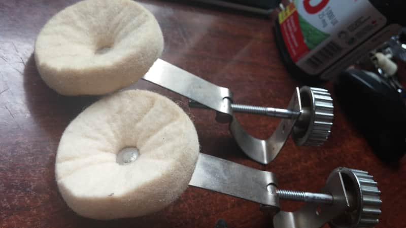 GENUINE Pearl Internal Drum Muffler Tone Control 60S 70s 80s YOU CHOOSE 3 KNOB STYLES Wood Fiberglass Maple Shell White Felt LAST ONE image 1