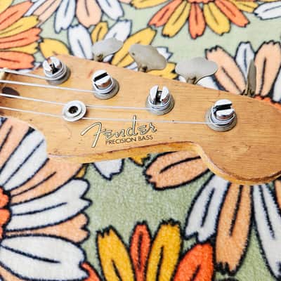 1958 Fender Precision Bass (P-Bass) - Sunburst Bild 6