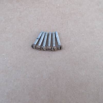 Vintage 1970s Gibson Humbucker Guitar Pickup Pole Piece Screws image 1