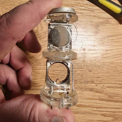 Neumann SM2 headbasket + original nickel capsule (km54,km56,SM2 etc.) image 9