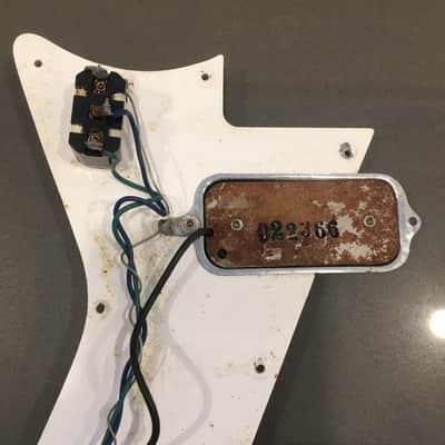 Kay K102 Vanguard loaded pickguard 60's DeArmond image 9