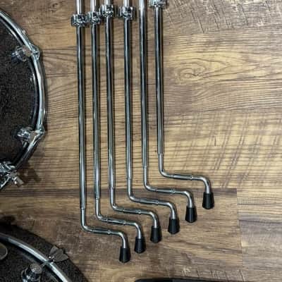 DW DWe 6 piece drum set 2024 - Black Galaxy image 13
