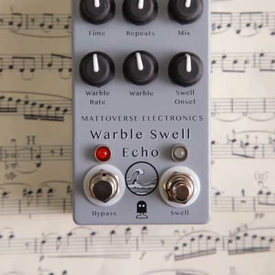 Mattoverse Electronics Warble Swell Echo Pedal Pre-Owned image 1