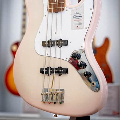 Fender Japan 2025 Collection Traditional 60 Jazz Bass Rw Stardust Pink image 5