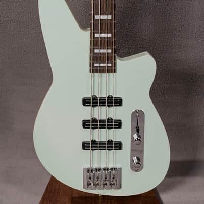 Reverend Triad Iconic Blue Electric Bass Guitar image 1