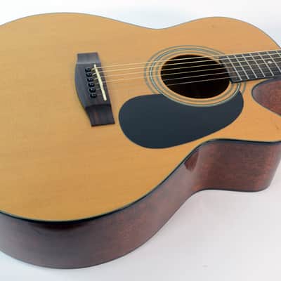 Jasmine By Takamine ES-44C Acoustic Electric Guitar With TKL Hardshell 2000 Something... - Natural Gloss image 6