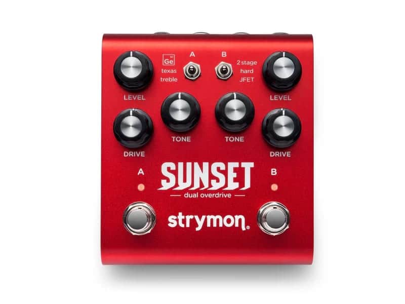 Strymon Sunset Dual Overdrive 2017 - Present - Red image 1