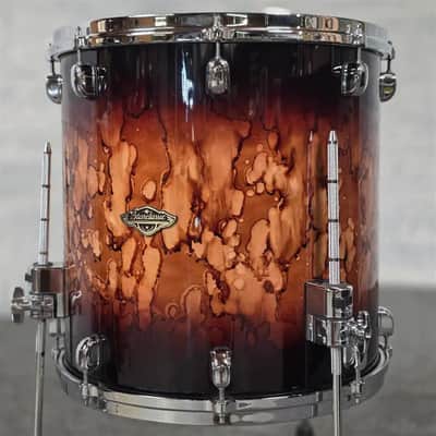 Used Tama Starclassic Walnut/Birch 3pc Drum Set Molten Brown Burst - Very Good image 9