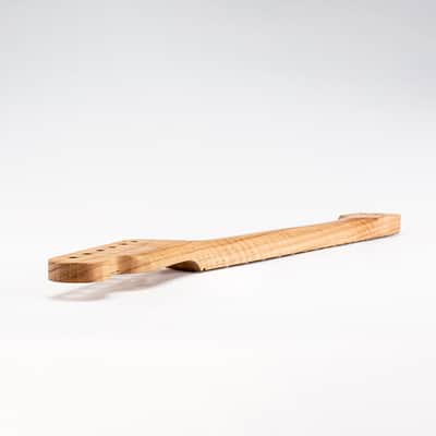 Allparts Select "Licensed by Fender®" AAA+ Roasted Flame Maple "VIN-MOD" Replacement Neck for Telecaster® - Unfinished - Soft V Shape image 10