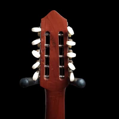 Vegan Bolivian Charango Hand-Carved Wood Back 10 String image 5