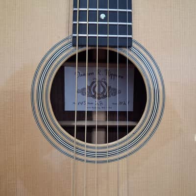 2024 Darren Hippner Handmade OM Steel String – Brand New Old Stock – Indian Rosewood & Sitka Spruce image 7