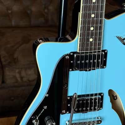 Duesenberg Caribou LEFTHAND Narvik Blue - incl. Gigbag - NEW image 6