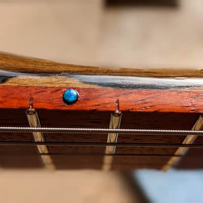 Handmade Harmony Style Floating bridge Electric Semihollow Harmony Tele CC 2021 Shellac image 9