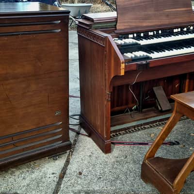 Leslie 122A Leslie ORGAN CAB RESTORED W/OC3 cab. Restored/modded 1960/2015 - Walnut image 5
