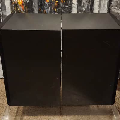 Polk Polk  R1 bookshelf speakers 90s  - Black wood veneer image 3