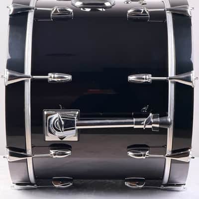 Remo 18/12/14/5x14" Gold Crown Jeff Hamilton Bop Drum Set - NOS Black Lacquer image 9