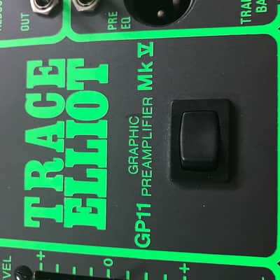Trace Elliot GP11 MKV 1980's - The Classic Vintage Trace Preamp
