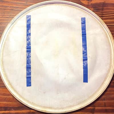 Vintage 16” Calfskin Drum Head - Good Used Confition - We Ship Fast! image 2