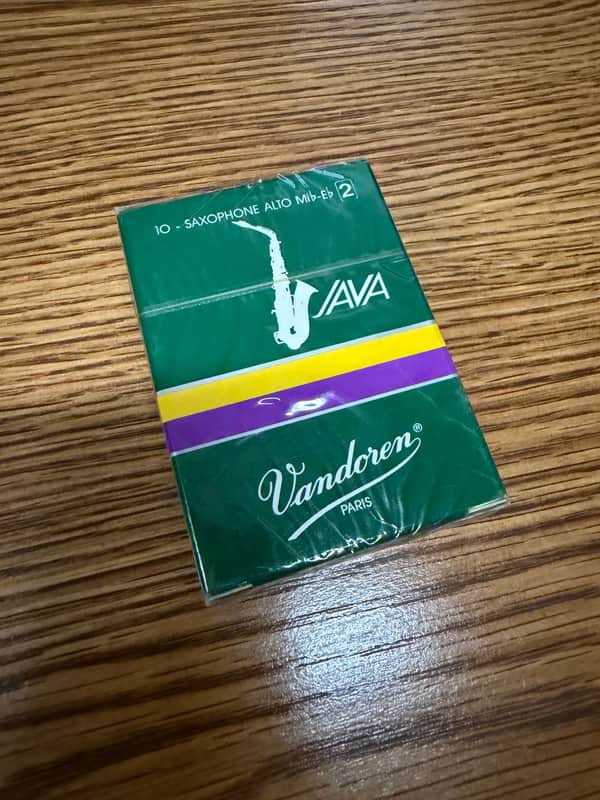 Vandoren SR2625 Java Alto Saxophone Reeds - Strength 2 (Box of 10) 2010s - Standard image 1