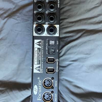 Focusrite Saffire Pro 40 Firewire Audio Interface 2010s - Black image 9