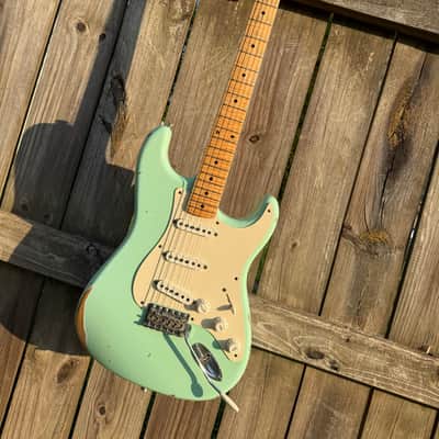 Fender Custom Shop '56 Reissue Stratocaster Relic AAA Flame Maple Neck image 3