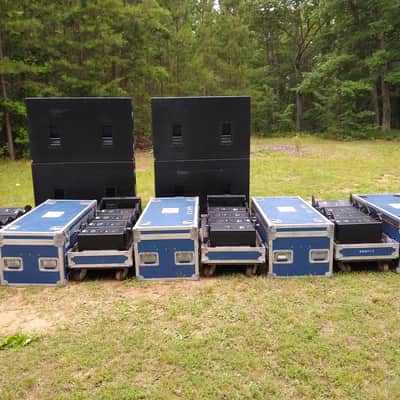Nexo geo S8 line array system with cases and rigging image 4