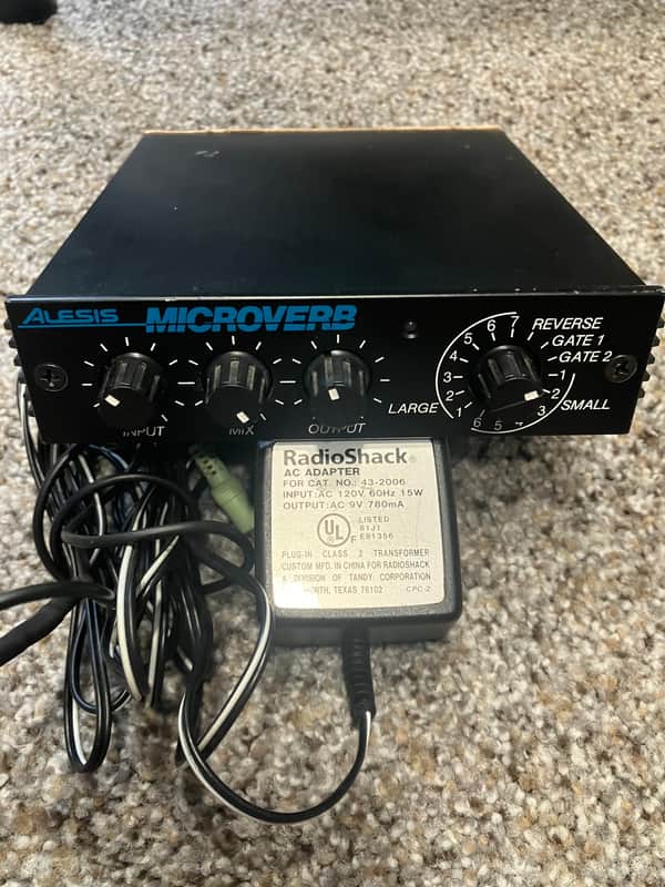 Alesis MicroVerb 1990s with Power Supply image 1