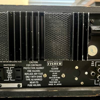Vintage Fisher Model 143.92541600 AM/FM Stereo Receiver; Tested (SEE VIDEO) image 7